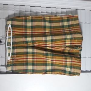 American Eagle Outfitters plaid shorts